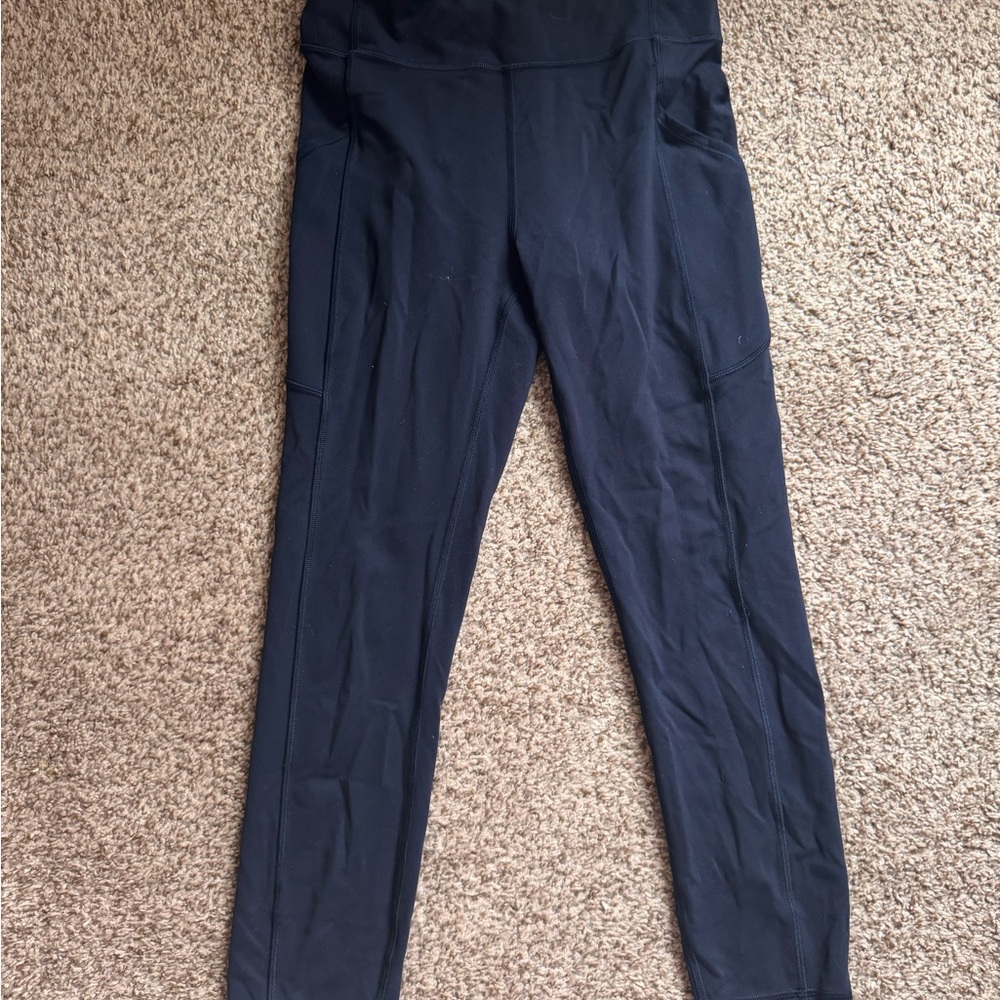 Lululemon Athletica Dark Blue Leggings